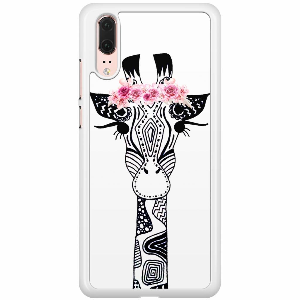 Huawei P20 hoesje Giraffe