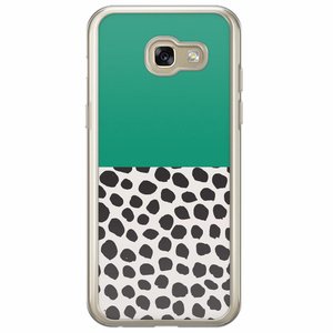 Casimoda Samsung Galaxy A5 2017 siliconen hoesje - Wild dots