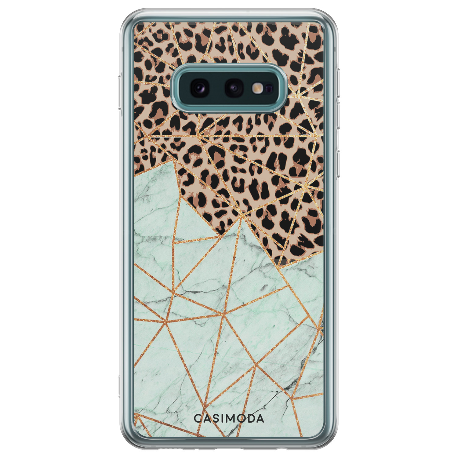 Luipaard marmer mint hoesje Samsung Galaxy S10e bestellen - Casimoda.nl