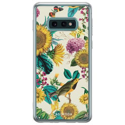 Casimoda Samsung Galaxy S10e siliconen hoesje - Sunflowers
