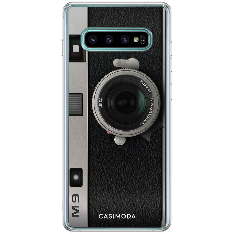 Casimoda Samsung Galaxy S10 Plus siliconen telefoonhoesje - Camera