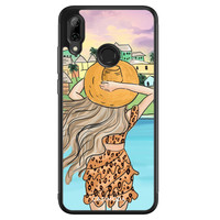 Casimoda Huawei P Smart 2019 hoesje - Sunset girl