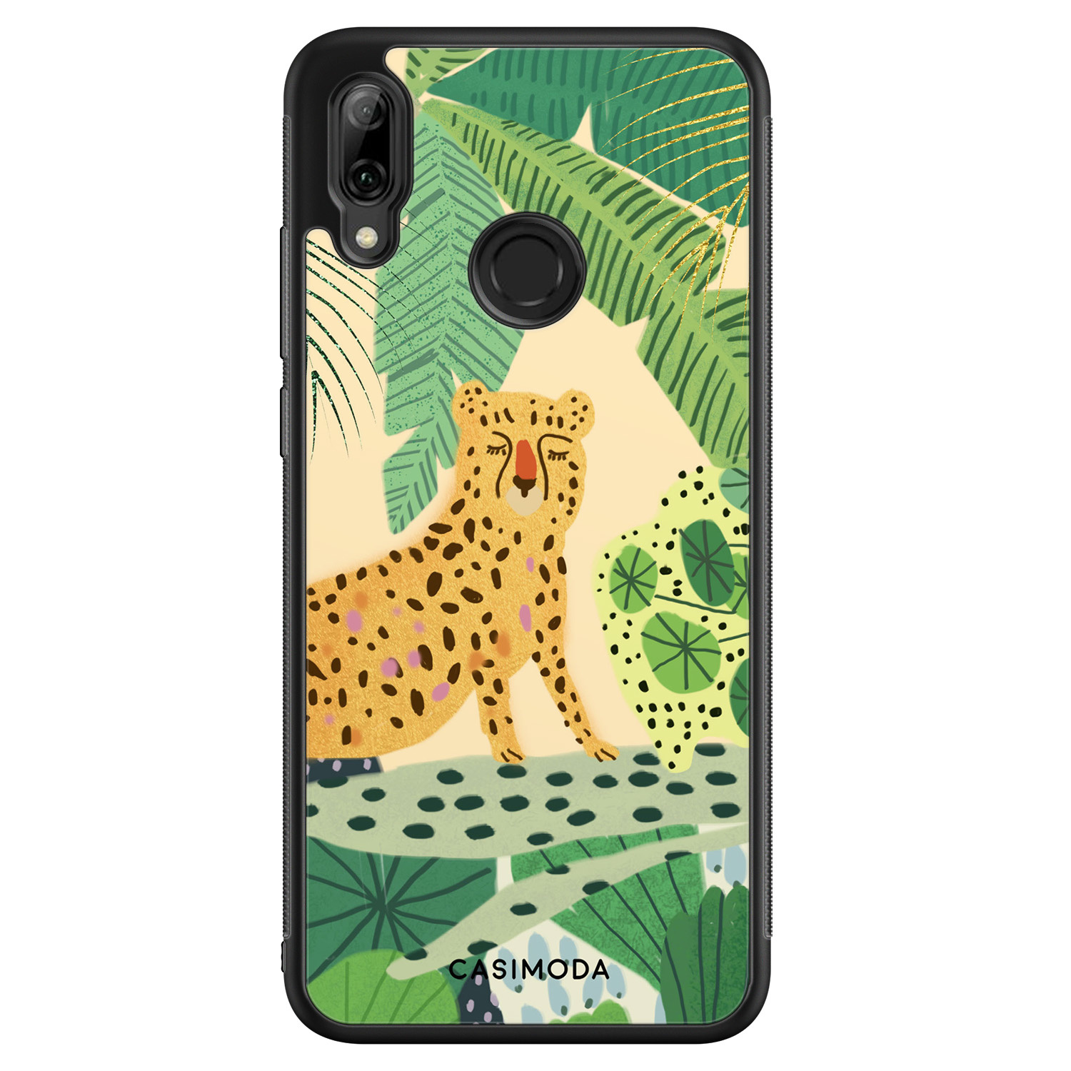 Huawei P Smart 2019 hoesje - Jungle luipaard