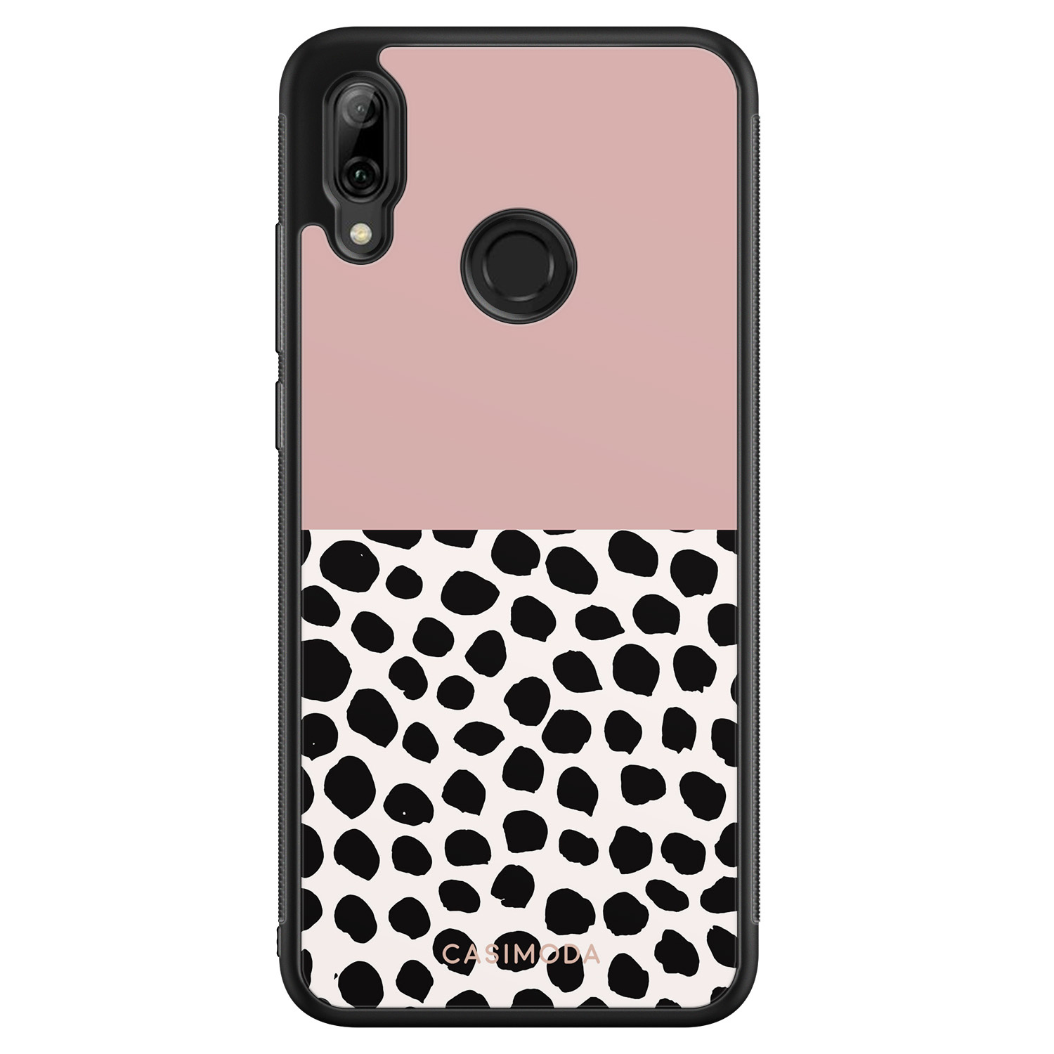 Huawei P Smart 2019 hoesje - Pink dots