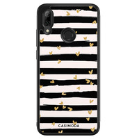 Casimoda Huawei P Smart 2019 hoesje - Hart streepjes