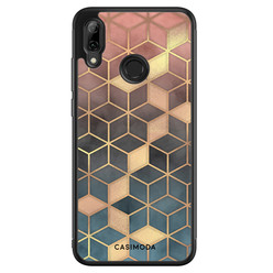 Casimoda Huawei P Smart 2019 hoesje - Cubes art