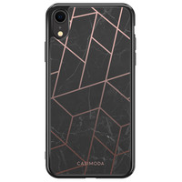 Casimoda iPhone XR siliconen hoesje - Marble grid