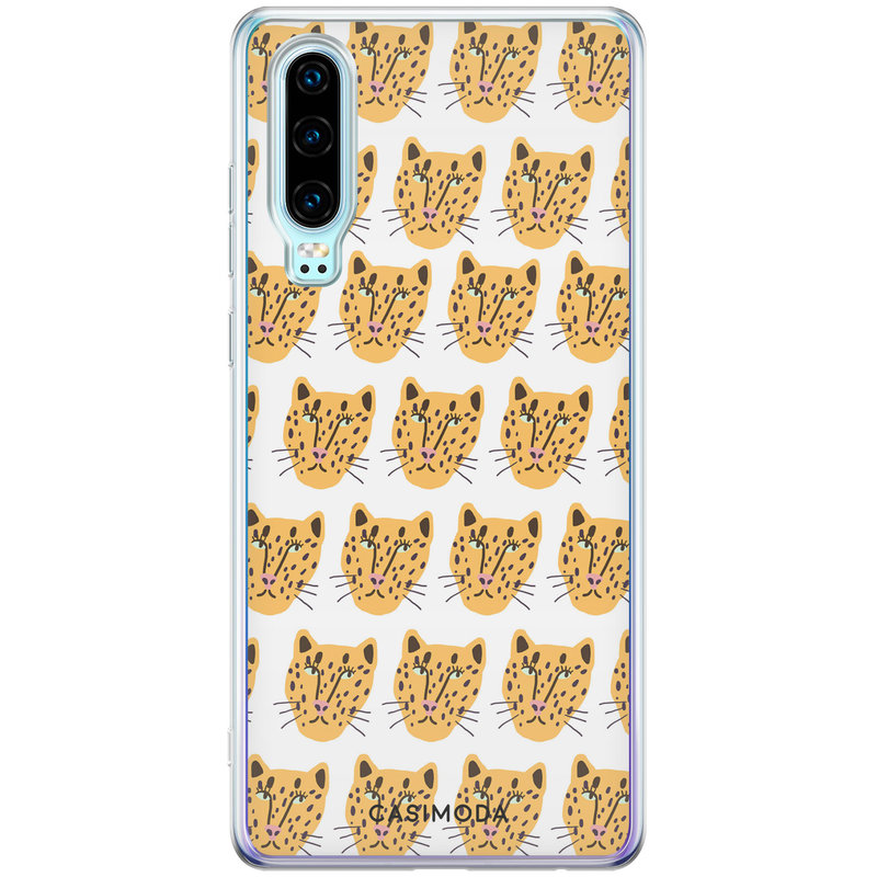 Casimoda Huawei P30 siliconen hoesje - Got my leopard