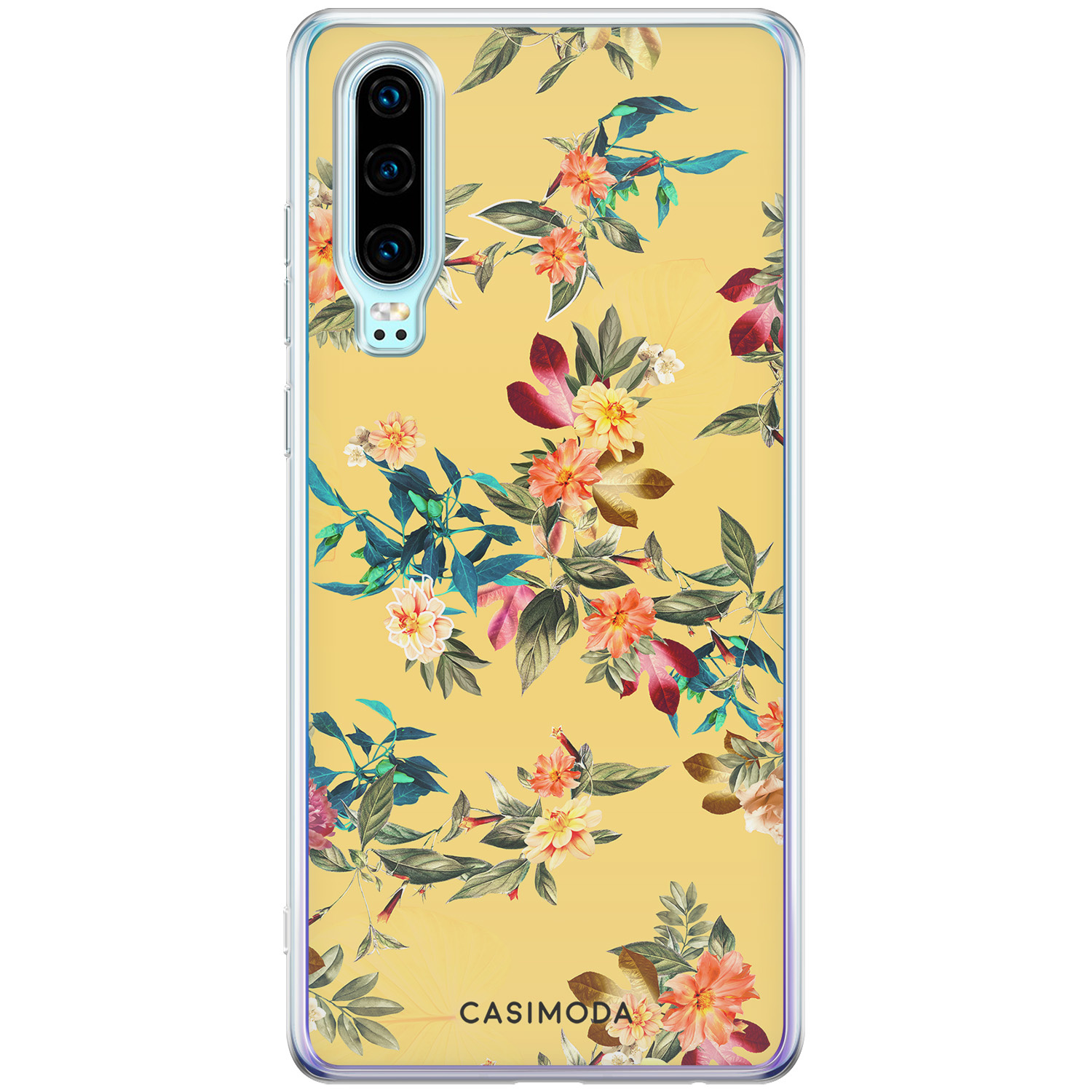 Huawei P30 siliconen hoesje - Floral days