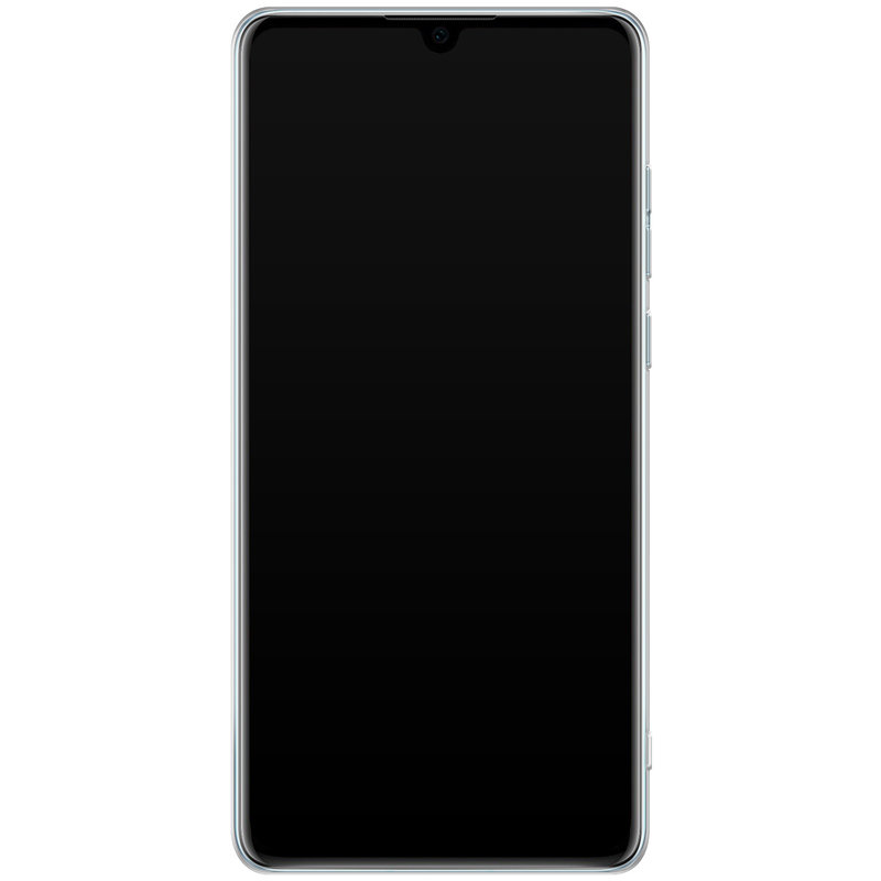 Casimoda Huawei P30 siliconen hoesje - Abstract groen