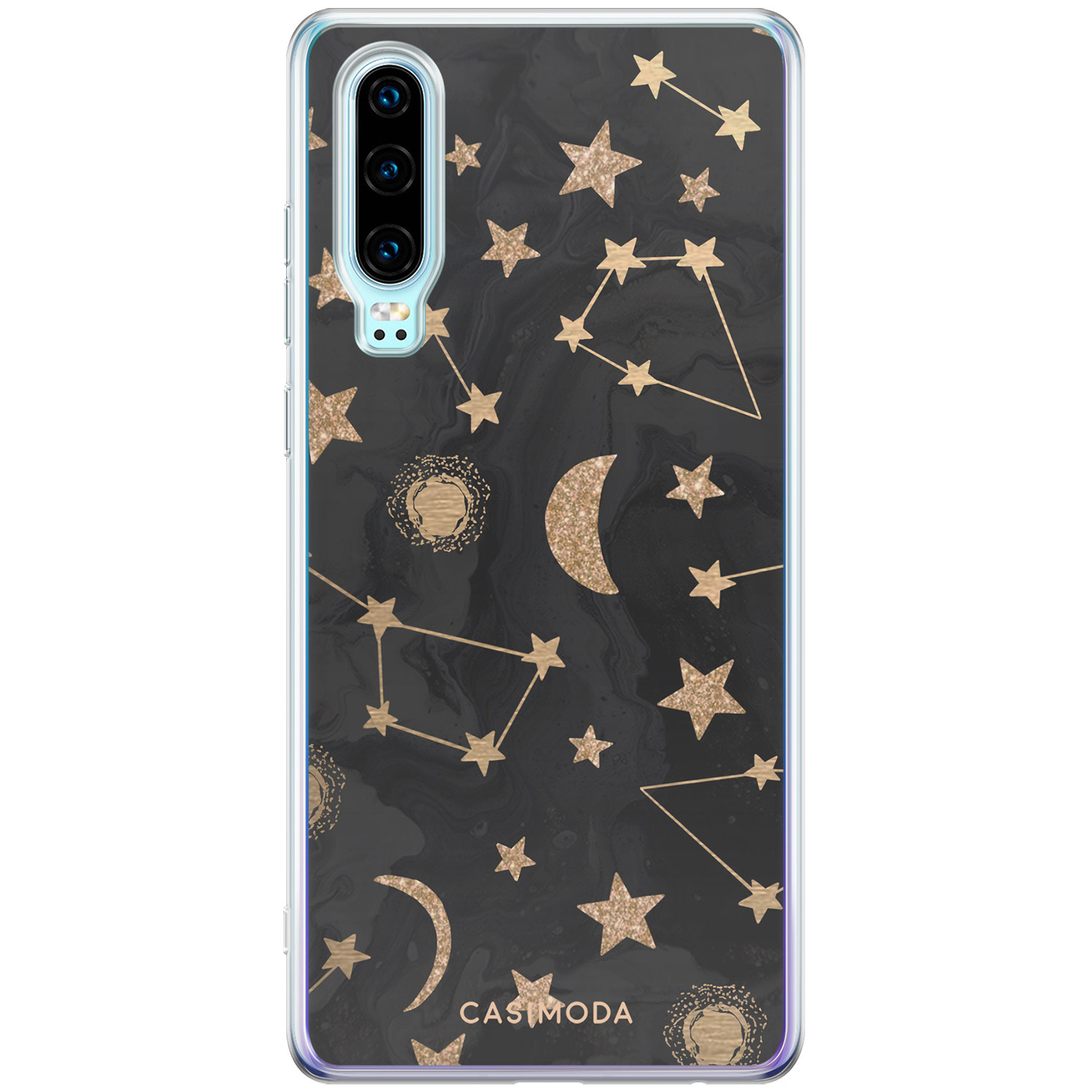 Huawei P30 siliconen hoesje - Counting the stars