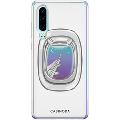 Casimoda Huawei P30 siliconen hoesje - Travel life