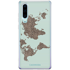 Casimoda Huawei P30 siliconen hoesje - Wild world