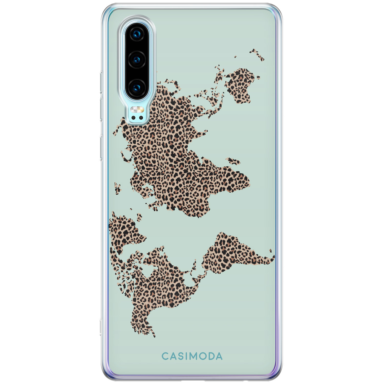 Huawei P30 siliconen hoesje - Wild world