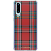 Casimoda Huawei P30 siliconen hoesje - Tweed lover