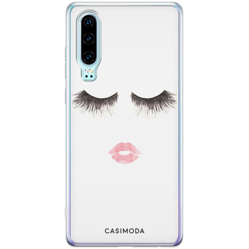 Casimoda Huawei P30 siliconen hoesje - Kiss wink
