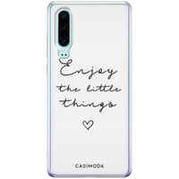 Casimoda Huawei P30 siliconen hoesje - Enjoy life