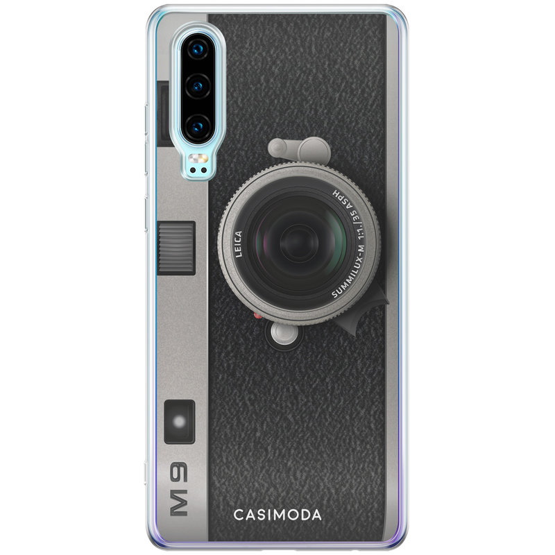 Casimoda Huawei P30 siliconen telefoonhoesje - Camera