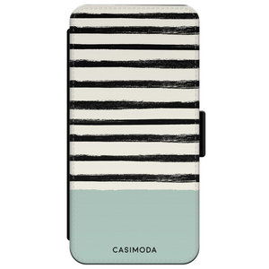 Casimoda iPhone XR flipcase - Stripes on stripes
