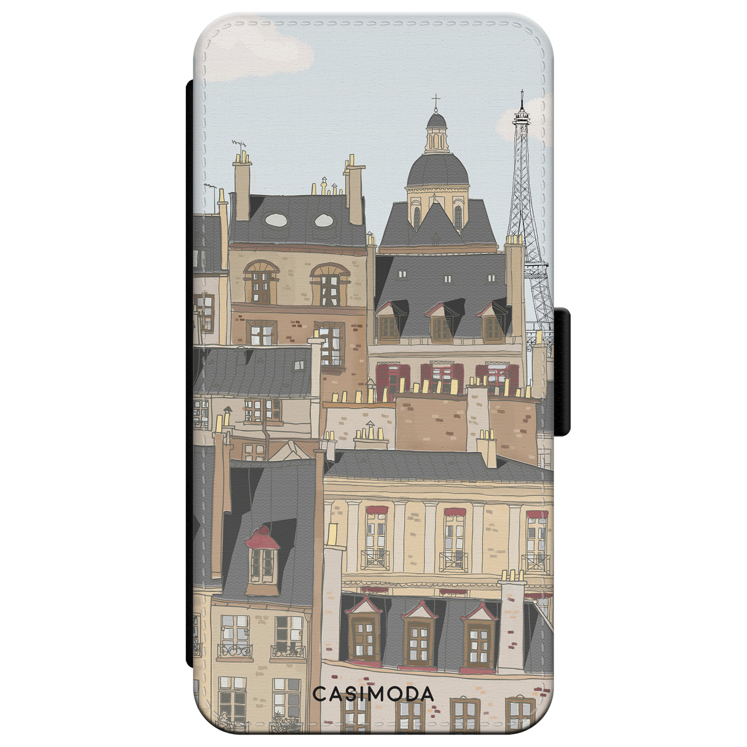 iPhone XR flipcase - Parijs