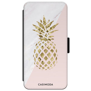 Casimoda iPhone XR flipcase - Ananas
