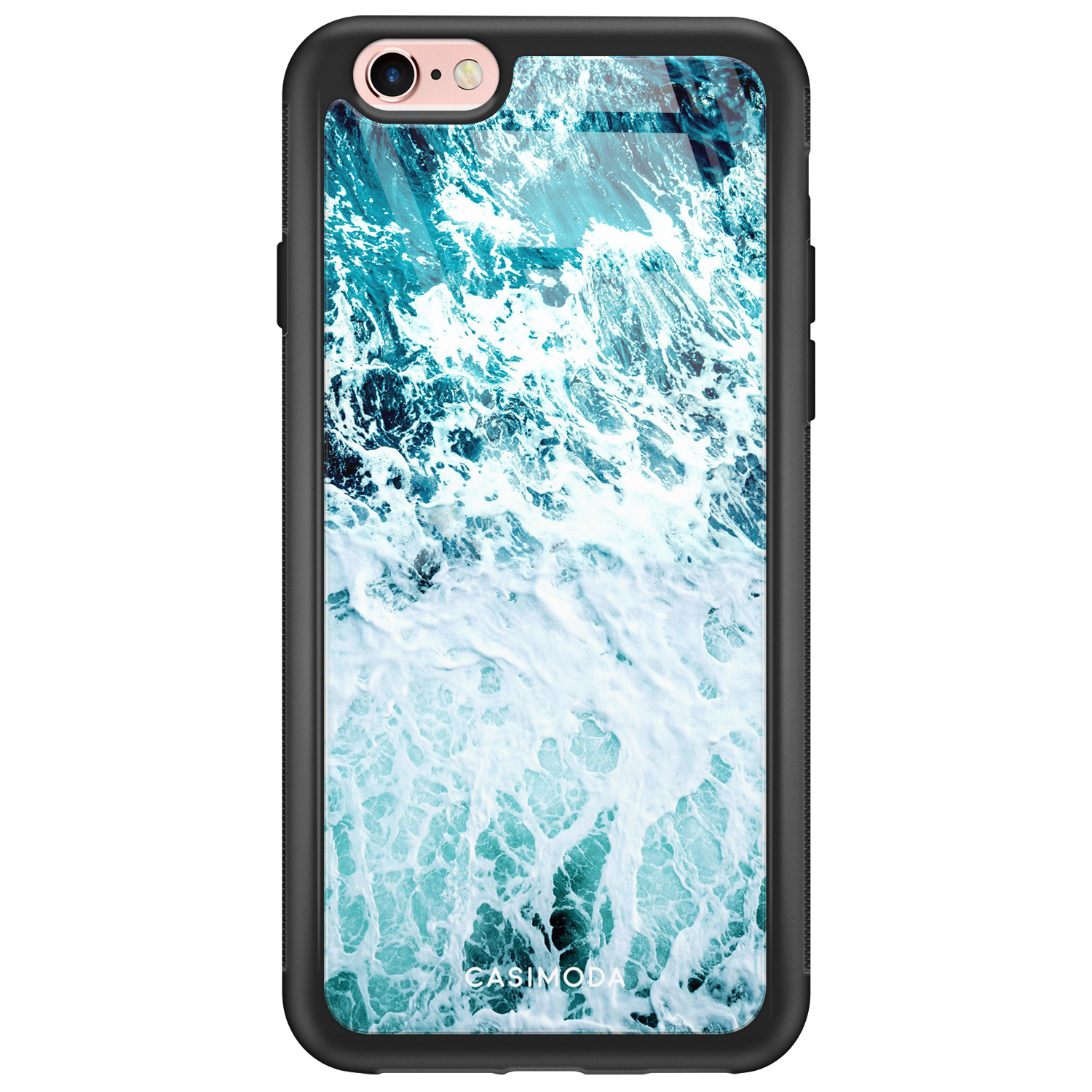 iPhone 6 6s glazen hardcase Oceaan