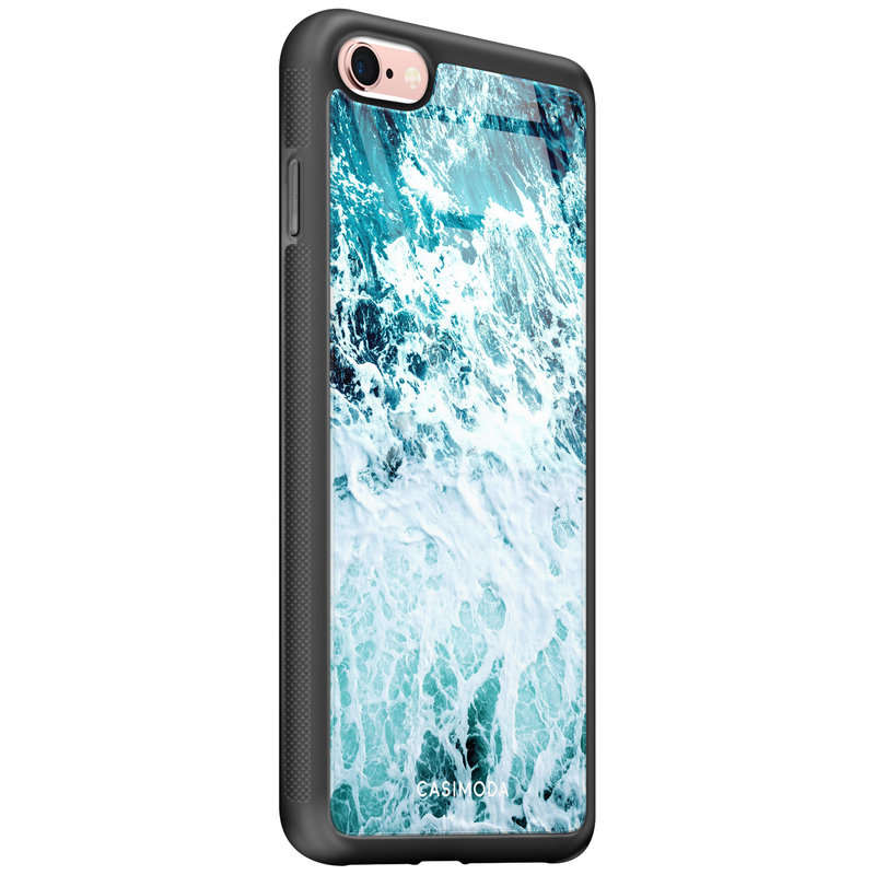 Casimoda iPhone 6/6s glazen hardcase - Oceaan