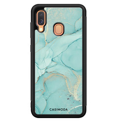 Casimoda Samsung Galaxy A40 hoesje - Touch of mint