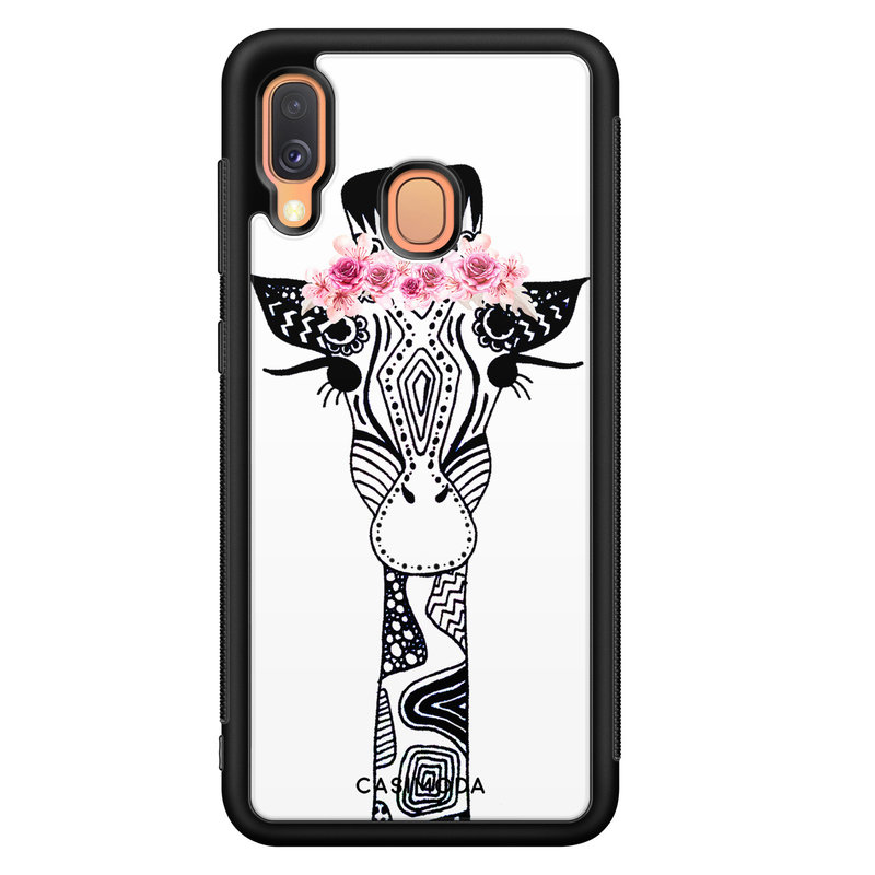 Casimoda Samsung Galaxy A40 hoesje - Giraffe