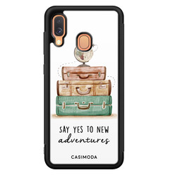 Casimoda Samsung Galaxy A40 hoesje - Wanderlust