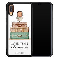 Casimoda Samsung Galaxy A40 hoesje - Wanderlust