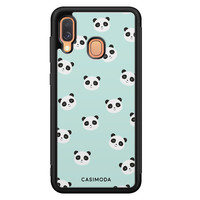 Casimoda Samsung Galaxy A40 hoesje - Panda print
