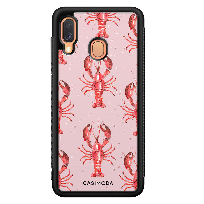 Casimoda Samsung Galaxy A40 hoesje - Lobster all the way