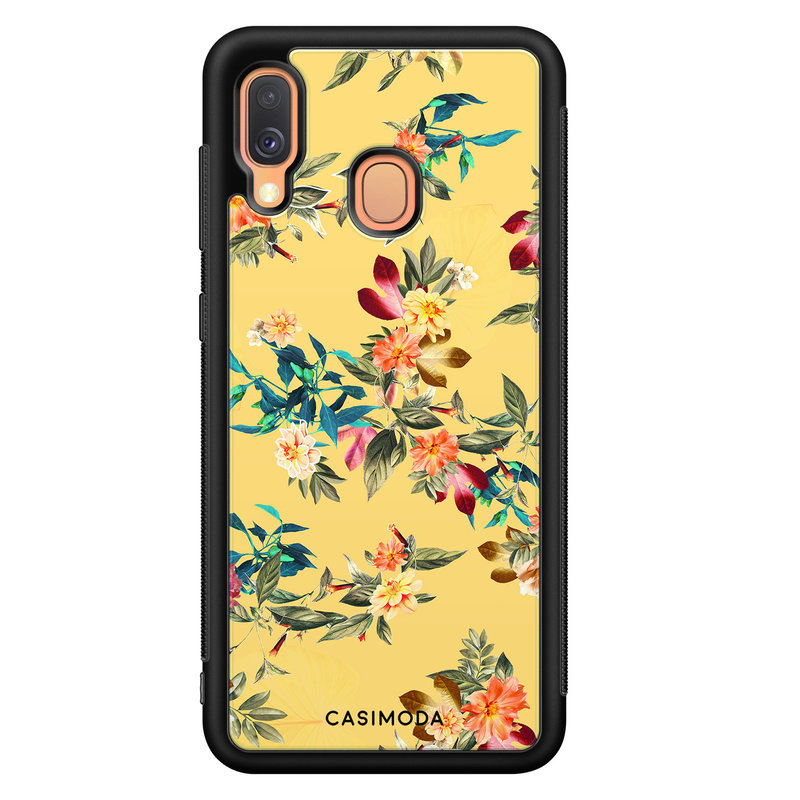 Casimoda Samsung Galaxy A40 hoesje - Florals for days