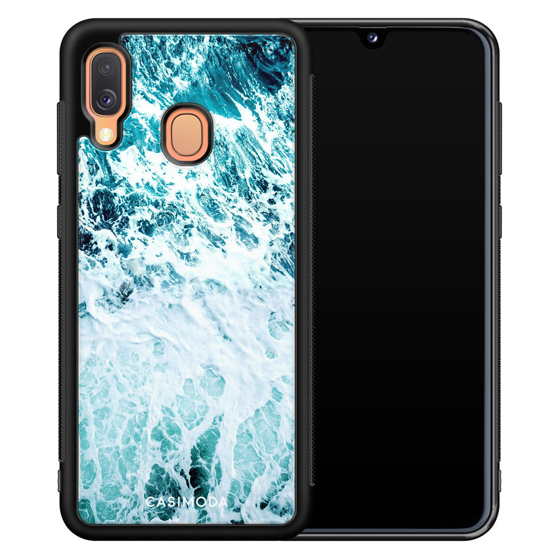 Casimoda Samsung Galaxy A40 hoesje - Oceaan