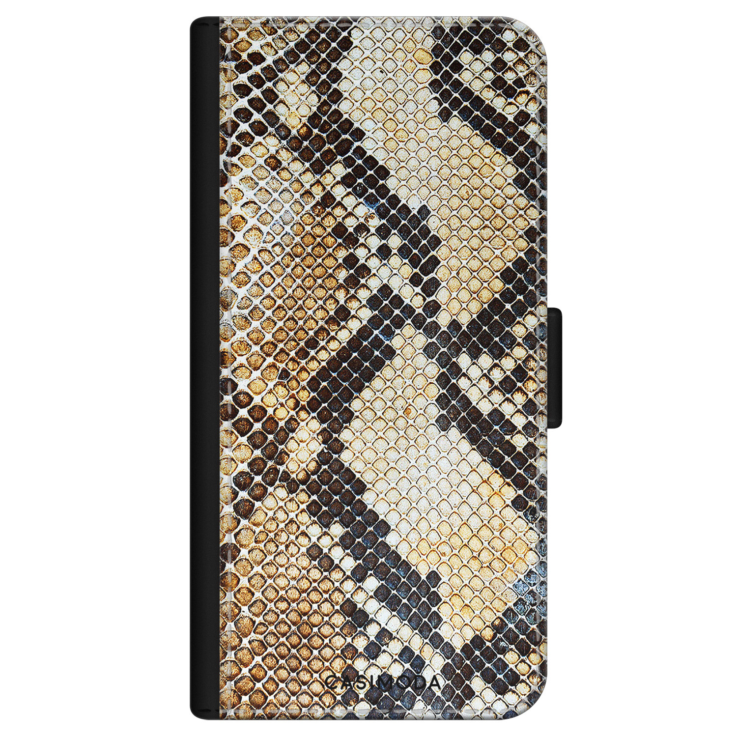 iPhone 11 flipcase Golden snake