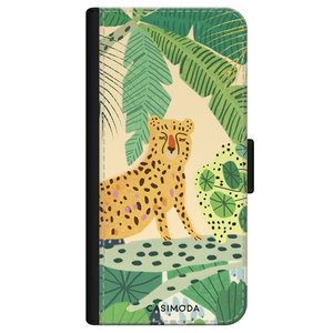 Casimoda iPhone 11 flipcase - Luipaard jungle