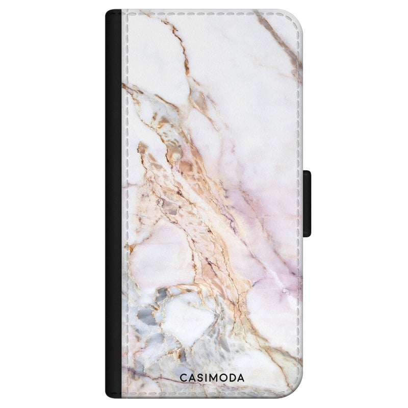 Casimoda iPhone 11 flipcase - Parelmoer marmer