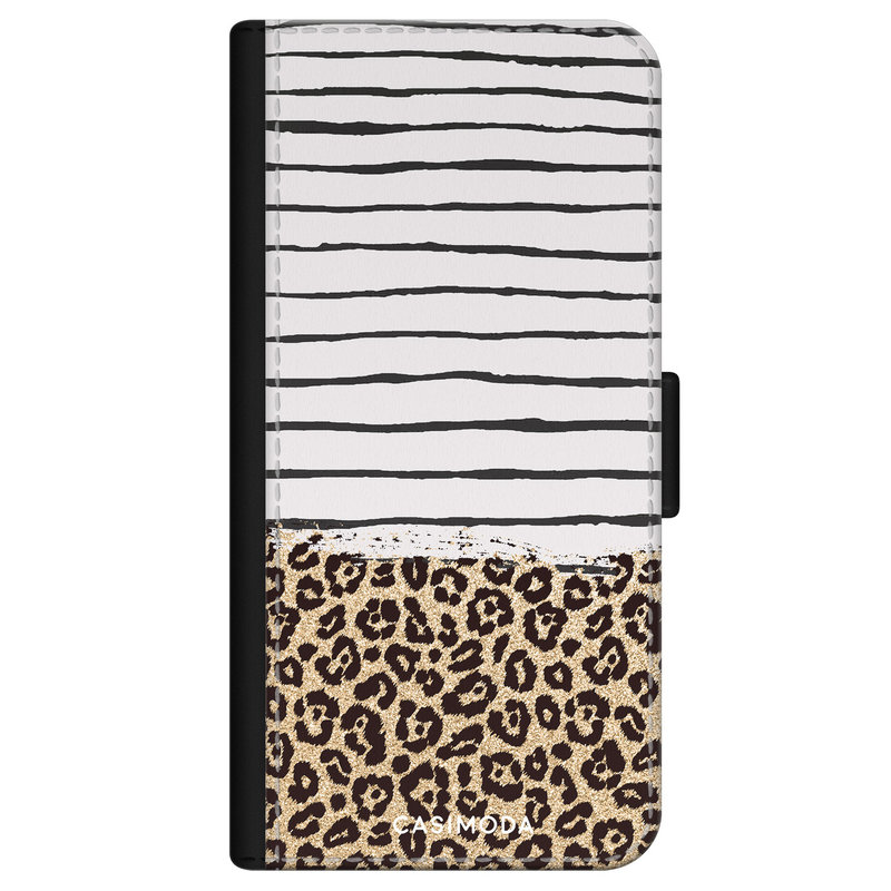 Casimoda iPhone 11 Pro flipcase - Leopard lines