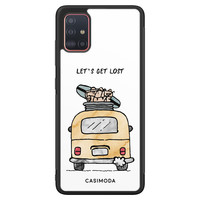 Casimoda Samsung Galaxy A51 hoesje - Let's get lost