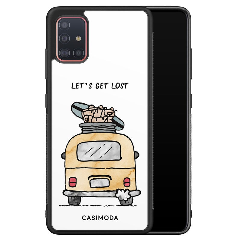 Casimoda Samsung Galaxy A51 hoesje - Let's get lost