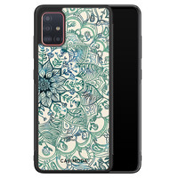 Casimoda Samsung Galaxy A51 hoesje - Mandala blauw