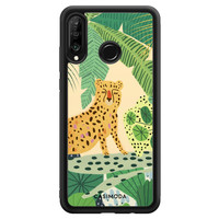 Casimoda Huawei P30 Lite hoesje - Jungle luipaard