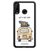 Casimoda Huawei P30 Lite hoesje - Let's get lost