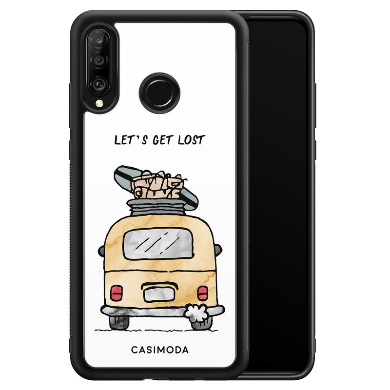 Casimoda Huawei P30 Lite hoesje - Let's get lost