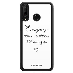 Casimoda Huawei P30 Lite hoesje - Enjoy life