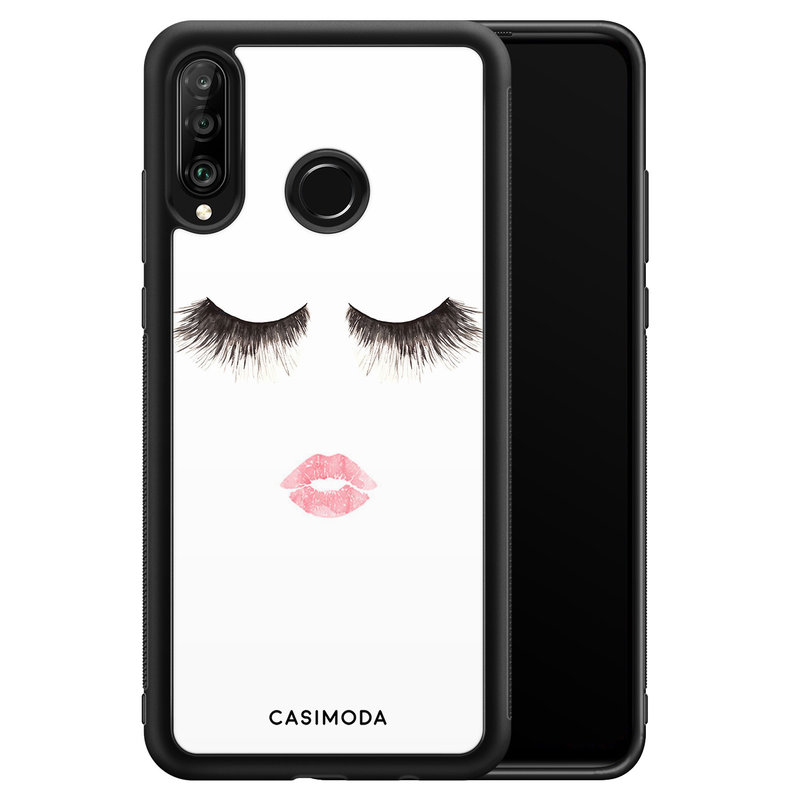 Casimoda Huawei P30 Lite hoesje - Kiss wink