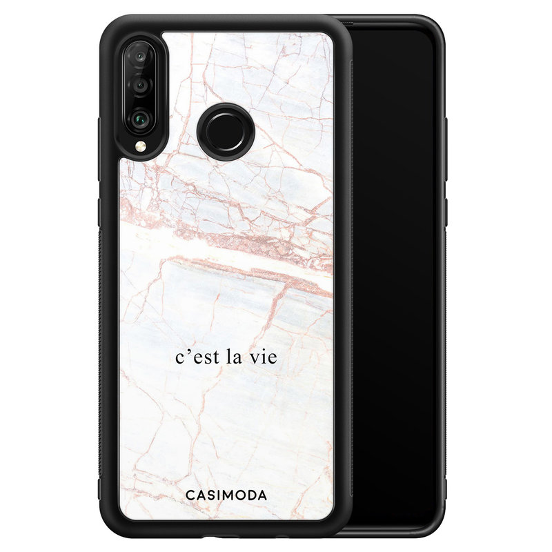 Casimoda Huawei P30 Lite hoesje - C'est la vie