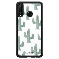 Casimoda Huawei P30 Lite hoesje - Cactus print