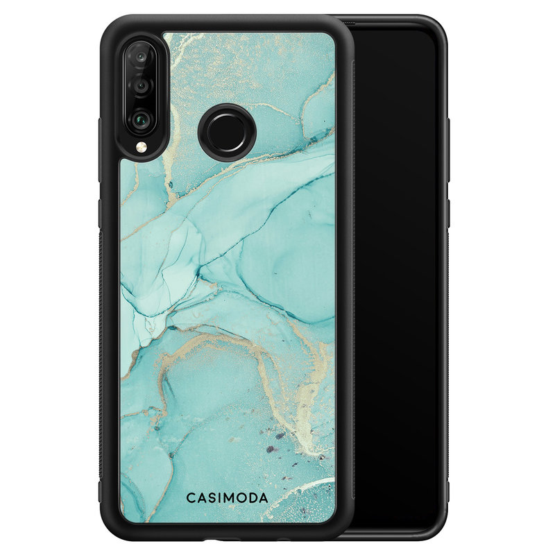 Casimoda Huawei P30 Lite hoesje - Touch of mint